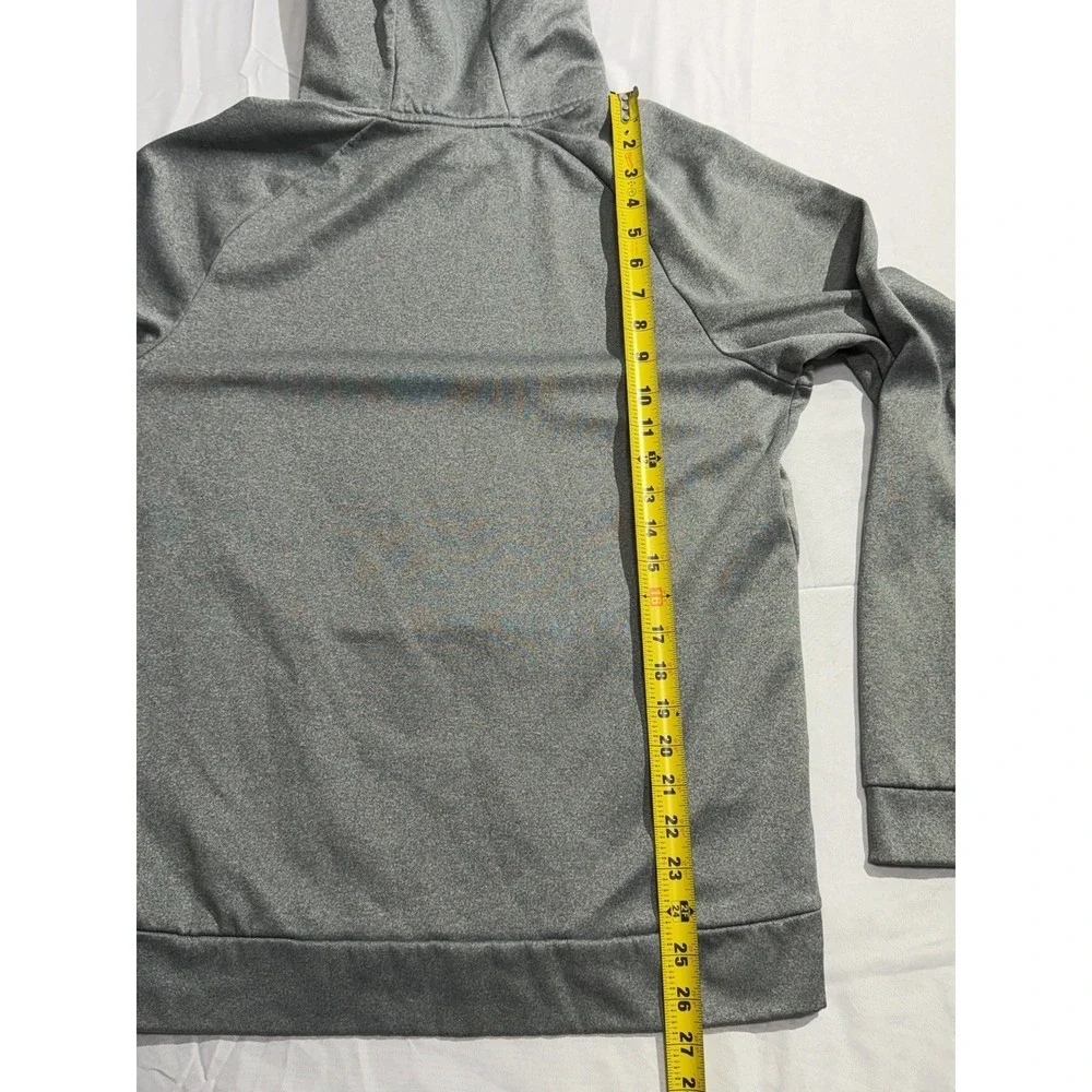 Nike Dri Fit‎ Logo Athletic Fit Hoodie Sweatshirt (Men's Small) Gray